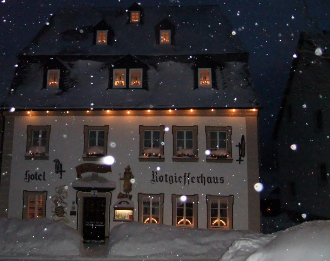 Hotel Rotgiesserhaus Oberwiesenthal Exterior foto